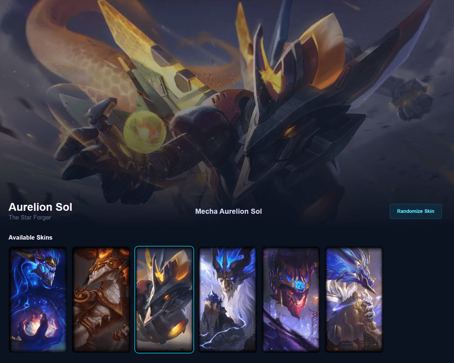 League of Legends Skin Randomizer